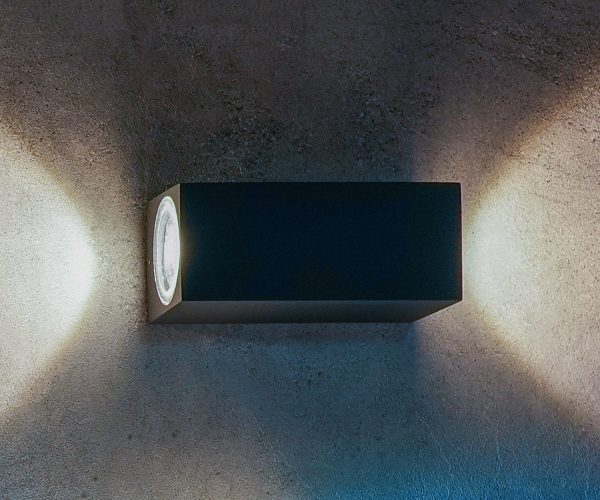 چراغ دکوراتیو دو طرفه مستطیل زمرد نور (رنگ پایه) کد 2-112 ال ای دی LED