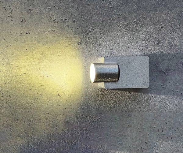 چراغ دکوراتیو یک طرفه لوله ای با لنز تخت زمرد نور (رنگ سفارشی/1*1w) کد 113-1R